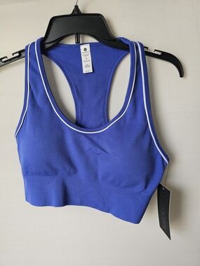 Velocity Royal Blue Racerback Sports Bra - L